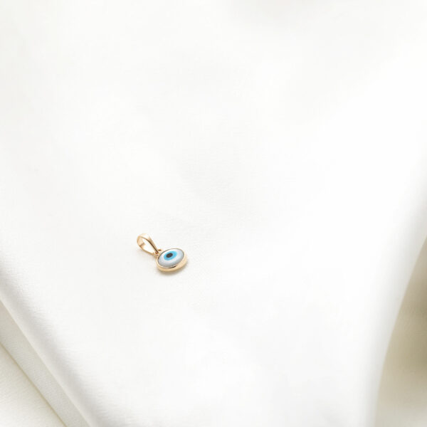 آویز چشم نظر صدفی کوچک