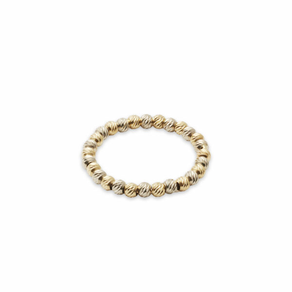 انگشتر گوی البرناردو پیوسته دو رنگ