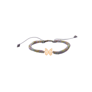 دستبند دو بال پروانه متصل و بافت