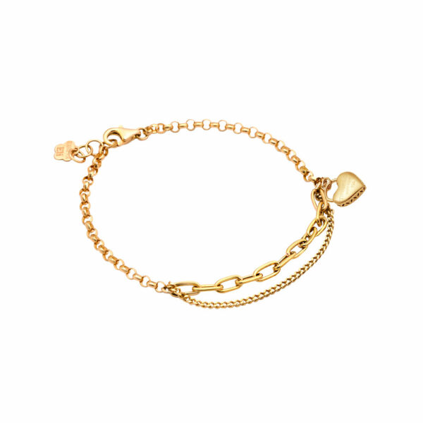 دستبند سوپرلایت رولو ظریف قلب تیفانی جدید