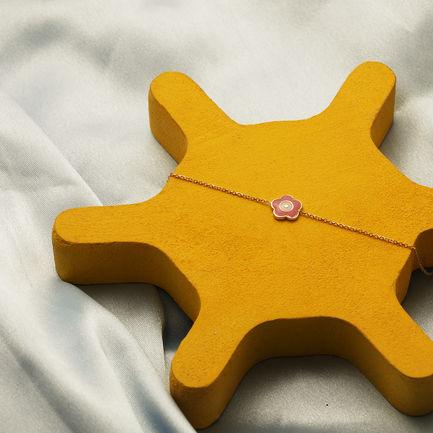 دستبند-گل-مینایی-بچه-گانه-عکس-دوم