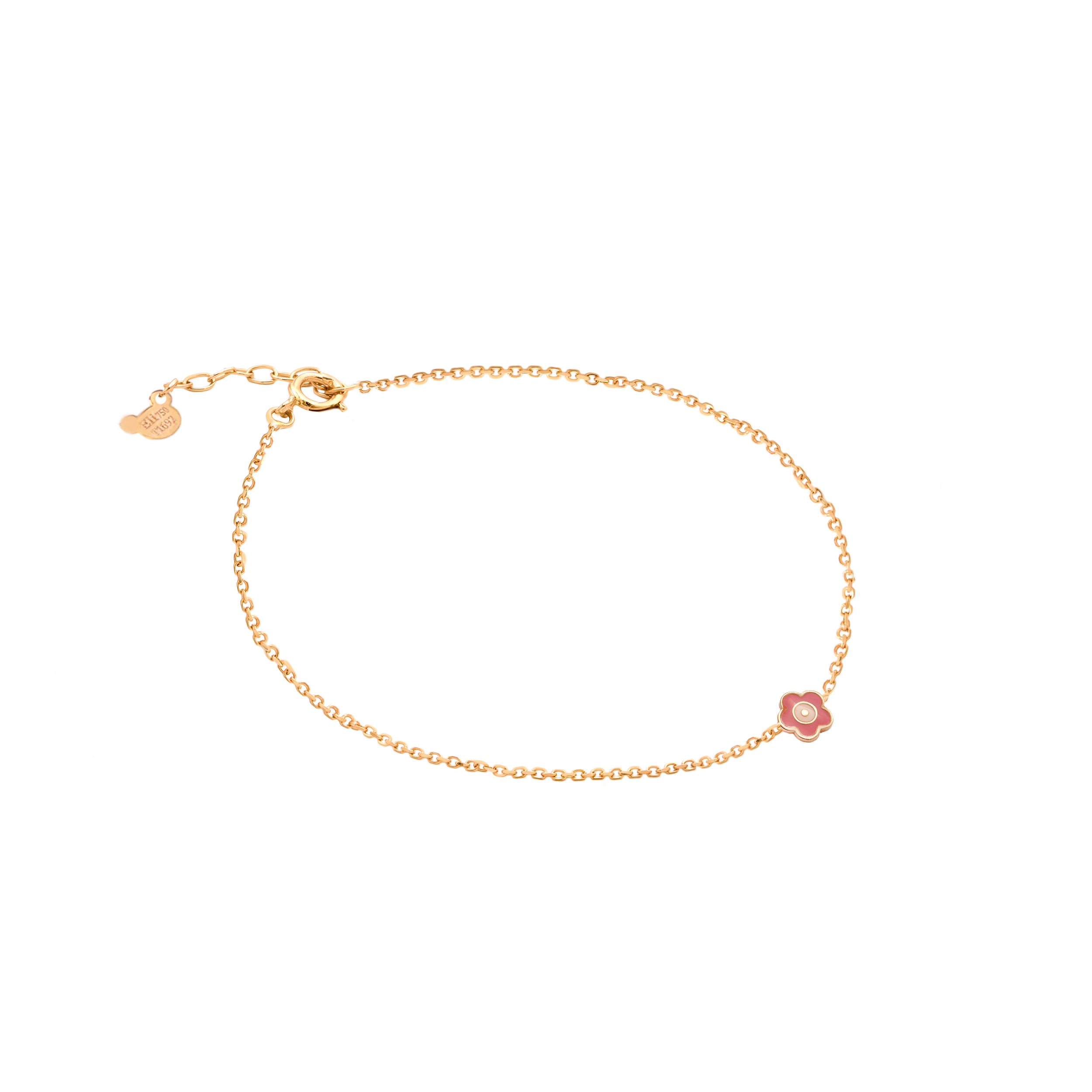 دستبند-گل-مینایی-بچه-گانه دستبند گل مینایی بچه گانه