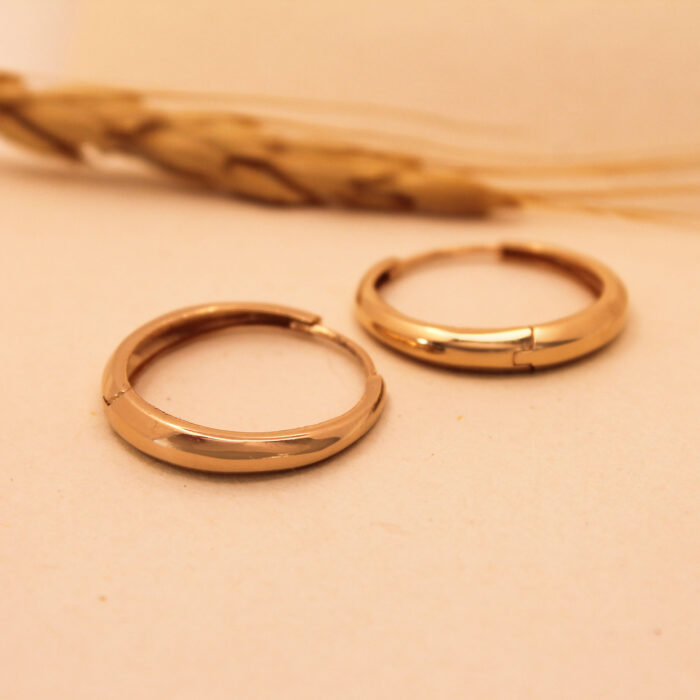 گوشواره حلقه شیار دار
