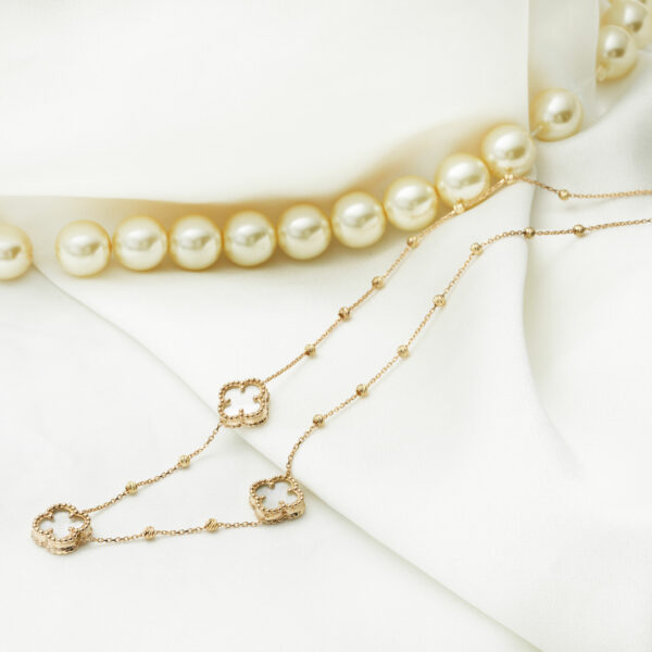 گردنبند تمام البرناردو و طرح ونکلیف صدف 3