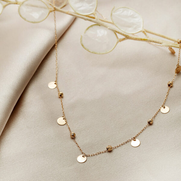 گردنبند تمام گوی البرناردو و سکه جدید