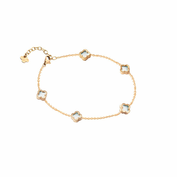 دستبند طرح ونکلیف فیلی پنج تایی ظریف