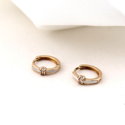 گوشواره برای گوش کوچک و نازک - گوشواره حلقه ای