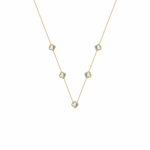 گردنبند طرح ونکلیف فیلی پنج تایی ظریف