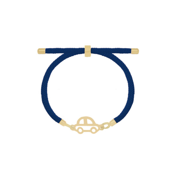 دستبند ماشین و بند طنابی آبی