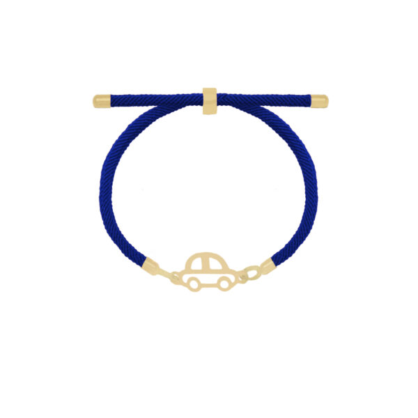 دستبند ماشین و بند طنابی آبی