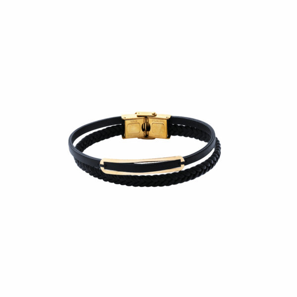 دستبند تو خالی LC200 مردانه سرمه ای