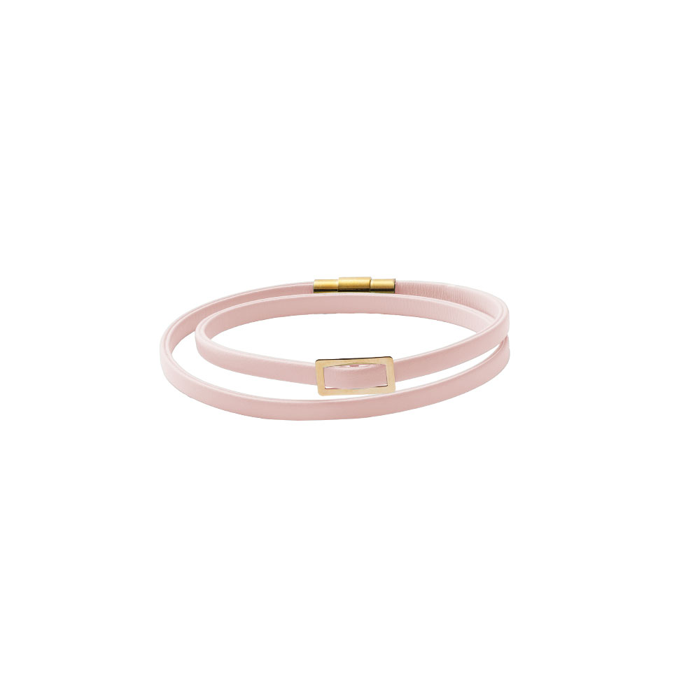 LN601صورتی دستبند زنانه صورتی LN601