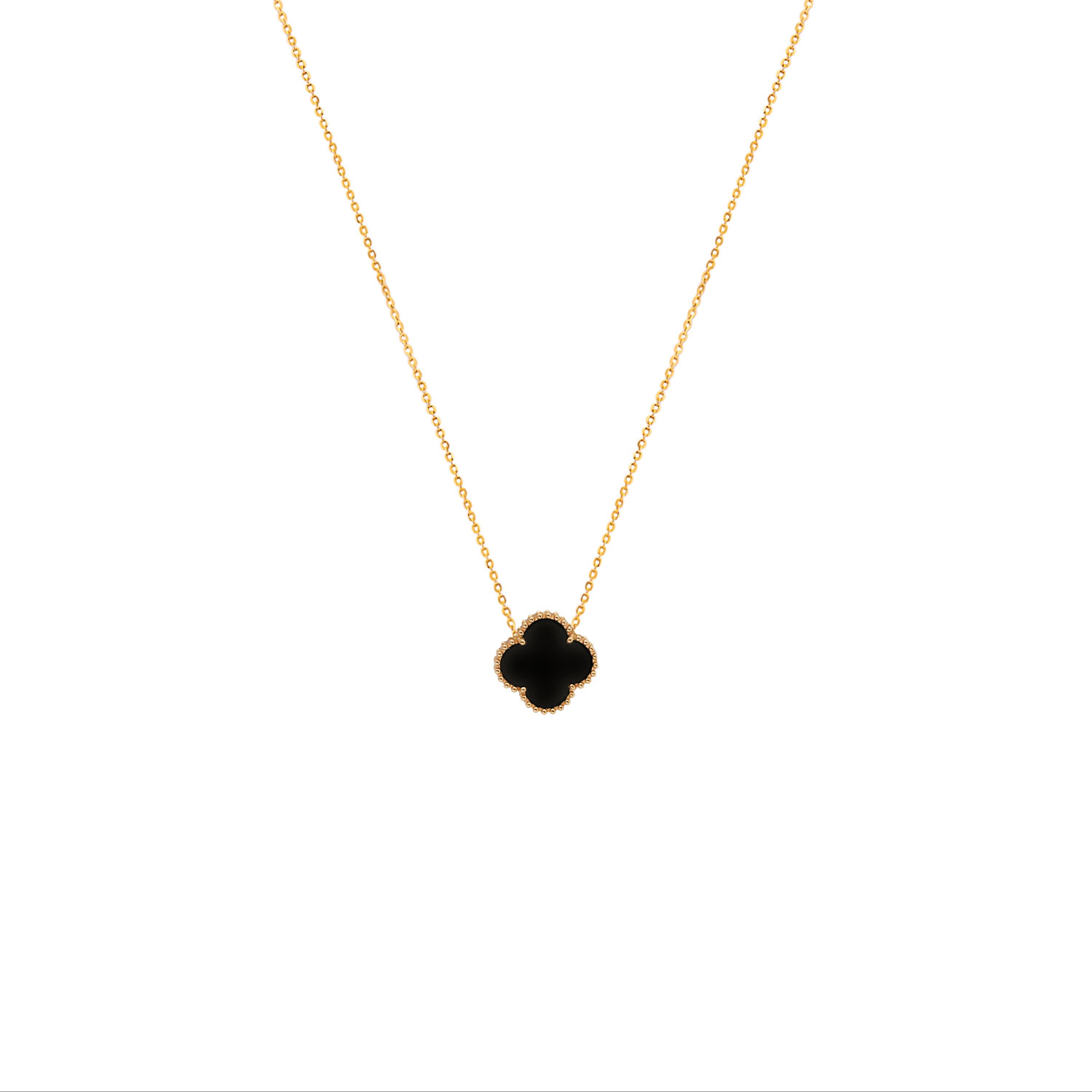 گردنبند-طرح-ونکلیف-سنگ-بزرگ-جدید