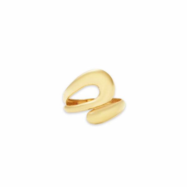 انگشتر طرح عسل دامله نیمه