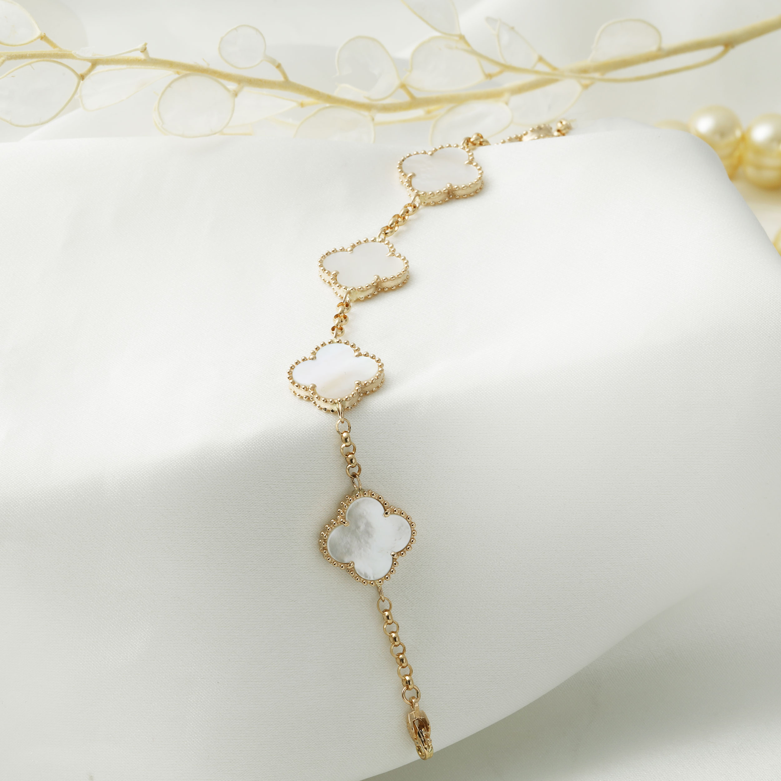 دستبند-5-رولو-صدف-جدید