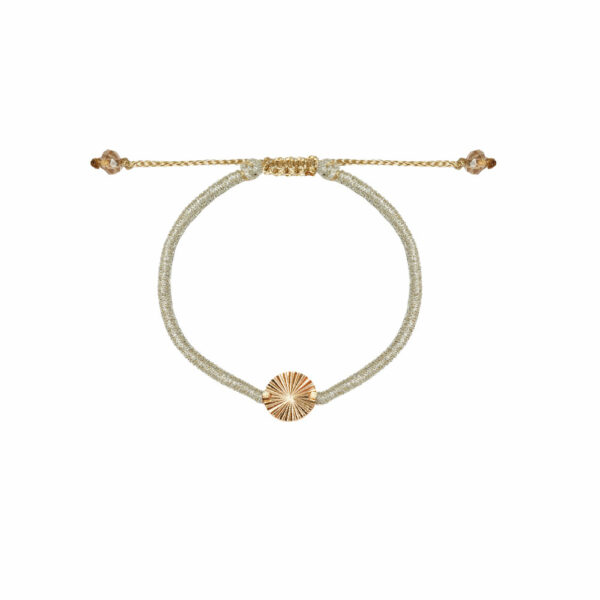 دستبند سکه الحمبرا 1 و بافت و طلایی