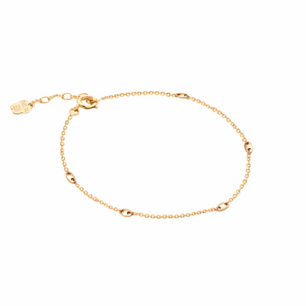 دستبند تمام چین هرمس بیضی