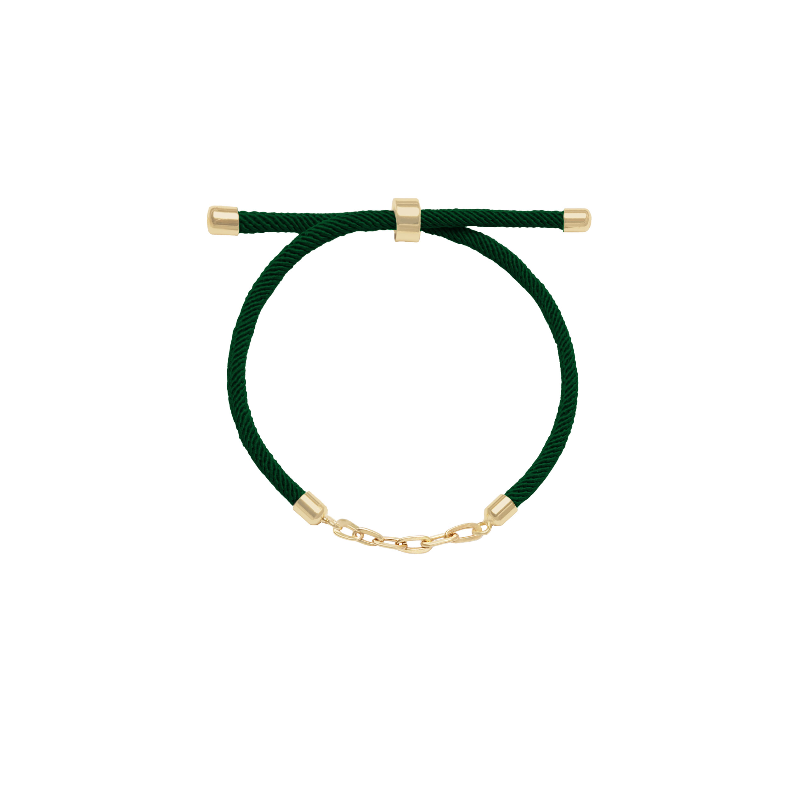 دستبند-سوپرلایت-شش-حلقه-و.-بند-طنابی-سبز دستبند سوپرلایت و بند طنابی سبز یشمی (6 حلقه)