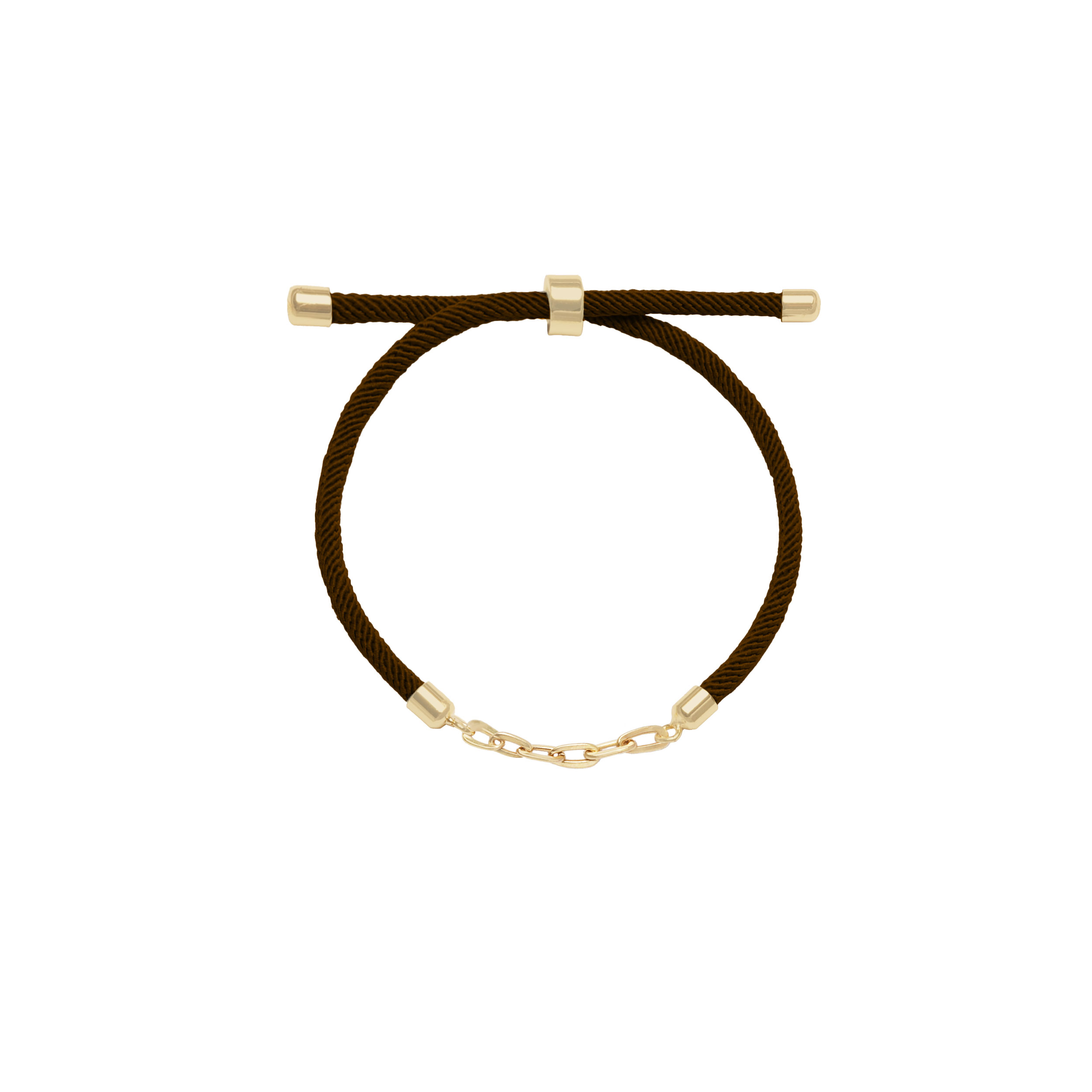 دستبند-سوپرلایت-شش-حلقه-و.-بند-طنابی-قهوه-ای دستبند سوپرلایت و بند طنابی قهوه ای (6 حلقه)