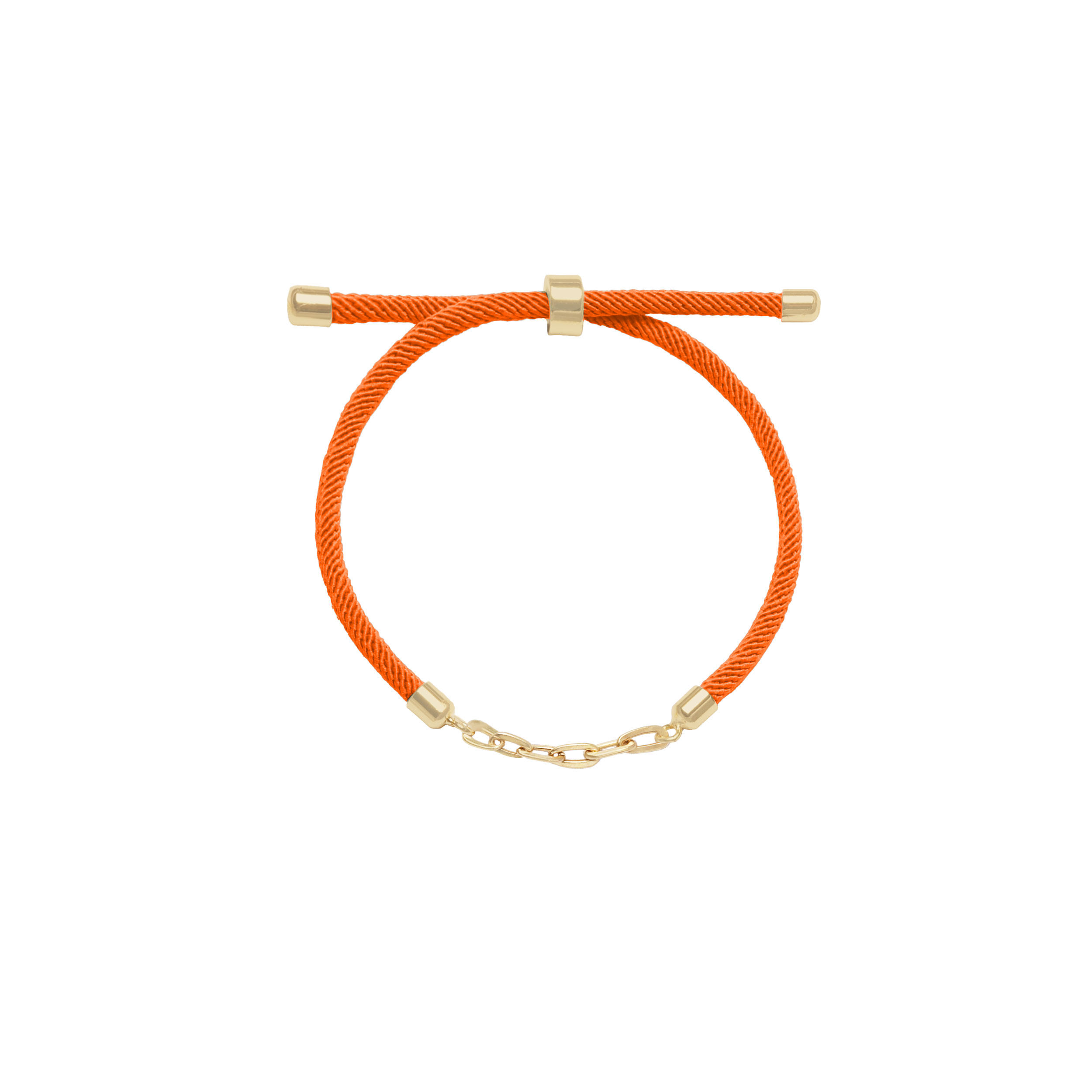 دستبند-سوپرلایت-شش-حلقه-و.-بند-طنابی-نارنجی دستبند سوپرلایت و بند طنابی نارنجی (6 حلقه)