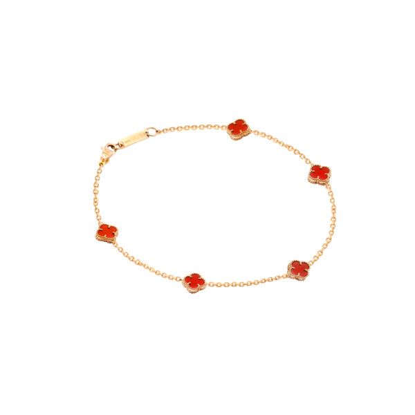 دستبند طرح ونکلیف رد پنج تایی کوچک