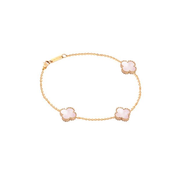 دستبند طرح ونکلیف لایت پینک سه تایی جدید