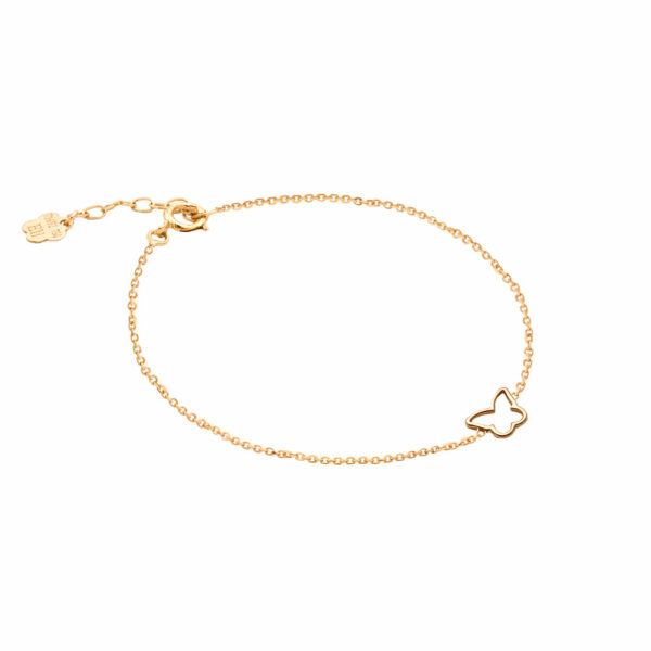 دستبند پروانه تو خالی