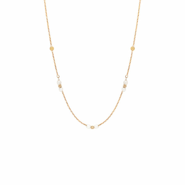 گردنبند تمام مروارید و البرناردو سکه