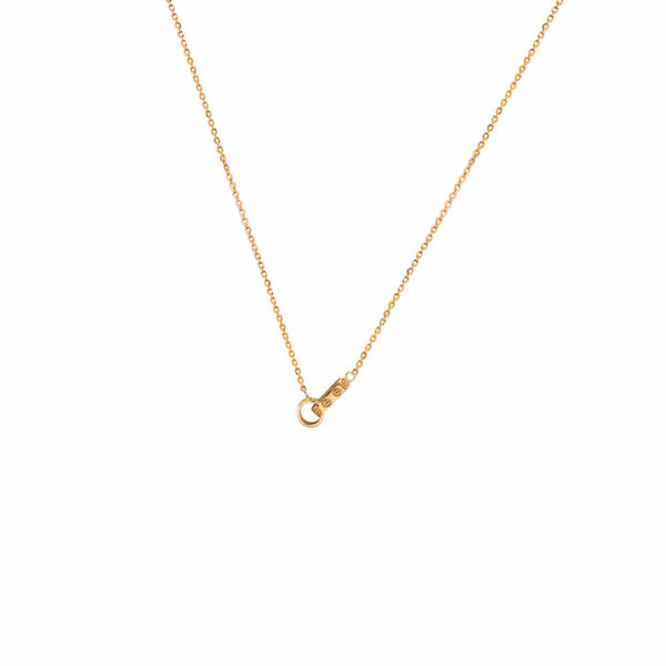 گردنبند دو حلقه کارتیه بیضی