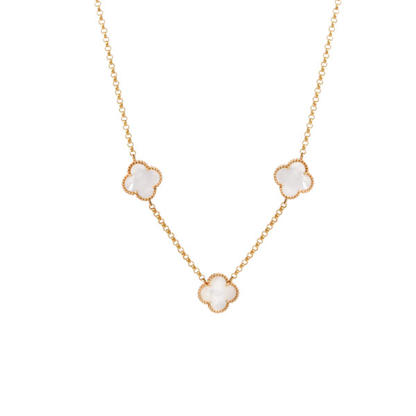 گردنبند طرح ونکلیف صدف رولو 3 جدید