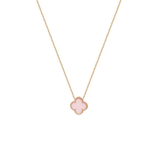 گردنبند طرح ونکلیف پینک بزرگ جدید