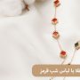راز جذابیت با لباس شب قرمز؛ انتخاب گردنبند و گوشواره مناسب