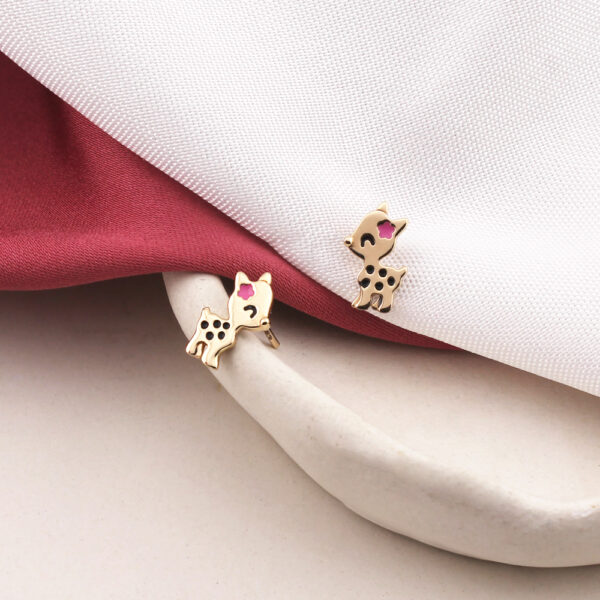 گوشواره بامبی مینایی