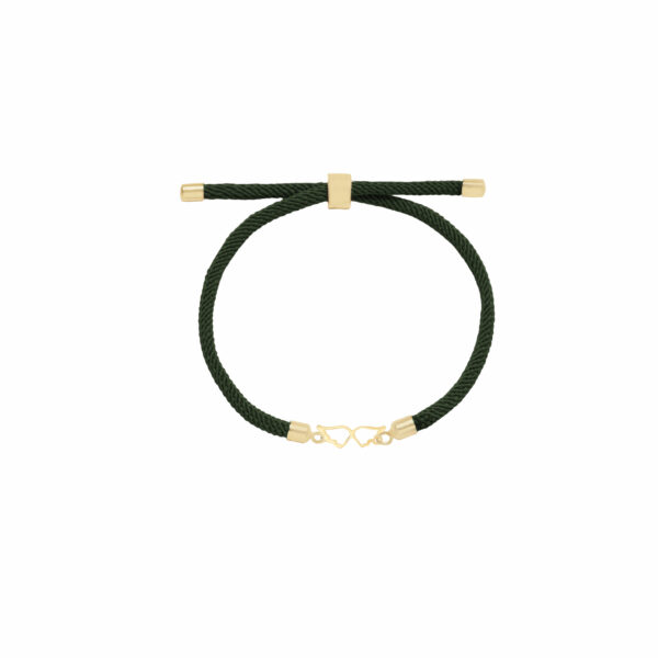 دو بال و بند طنابی سبز