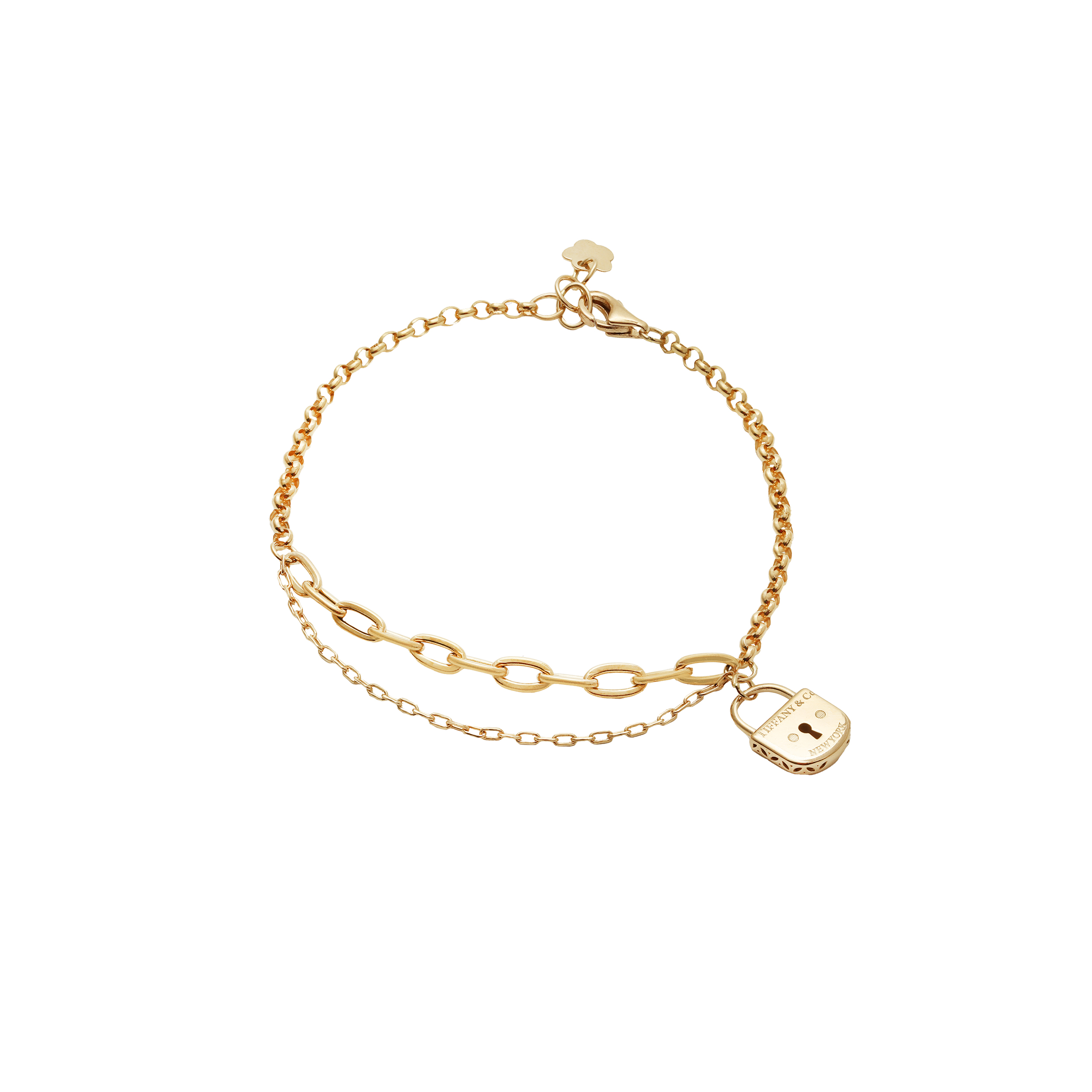 دستبند-سوپر-لایت-رولو-ظریف-قفل-تیفانی-جدید دستبند سوپرلایت رولو ظریف قفل تیفانی جدید