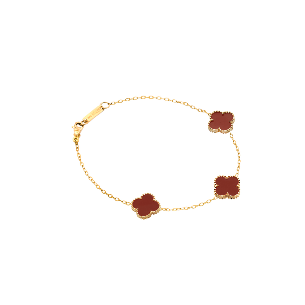 دستبند-طرح-ونکلیف-رد-سه-تایی-جدید دستبند طرح ونکلیف رد سه تایی جدید