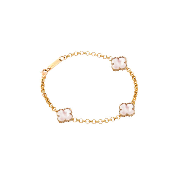 دستبند طرح ونکلیف لایت پینک رولو 3 جدید