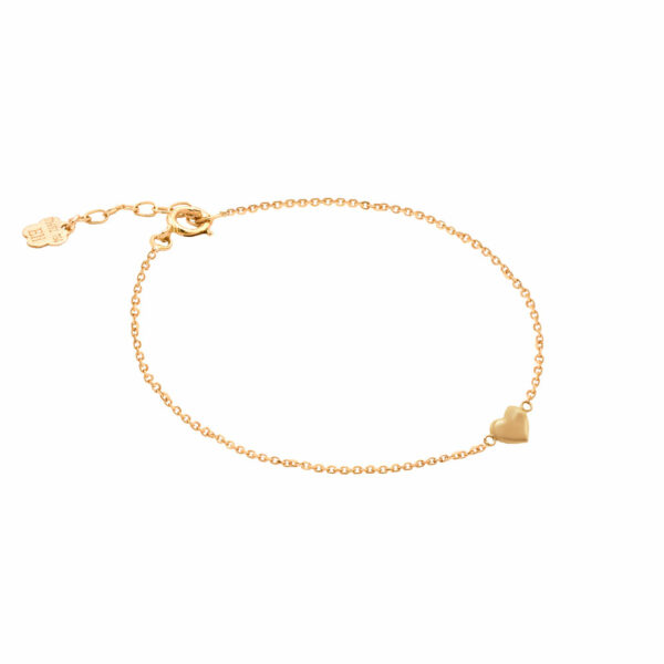 دستبند قلب برجسته