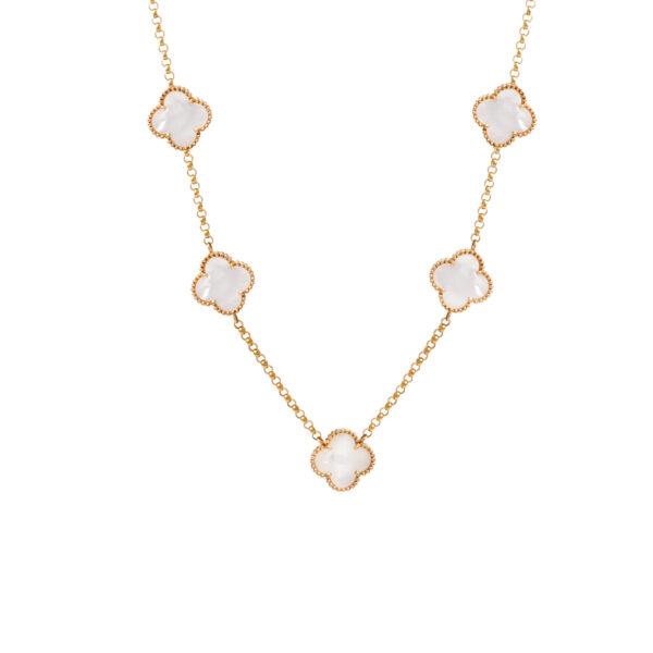 گردنبند طرح ونکلیف صدف رولو 5 جدید