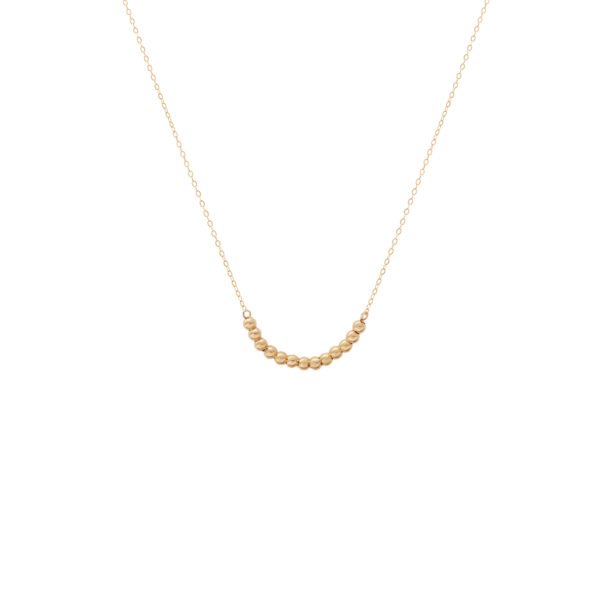 گردنبند گوی نیمه ظریف 13