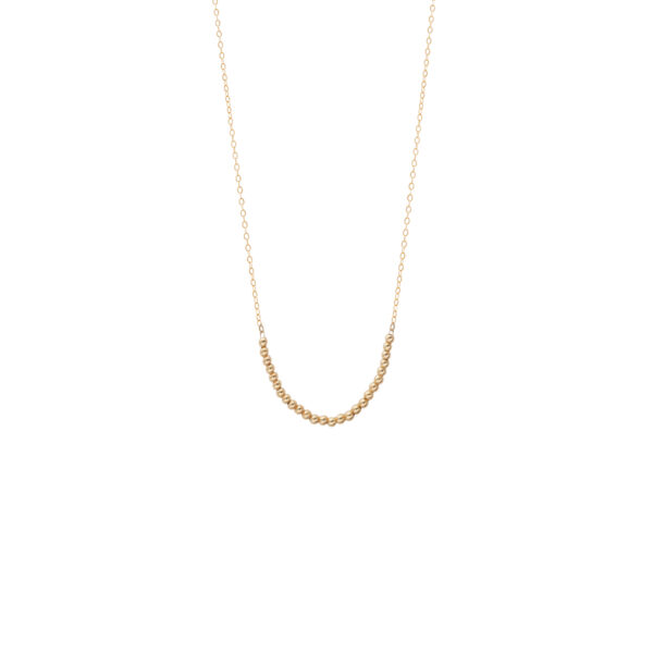 گردنبند گوی نیمه ظریف 26