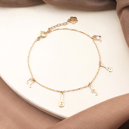 طلا با نماد موسیقی 3