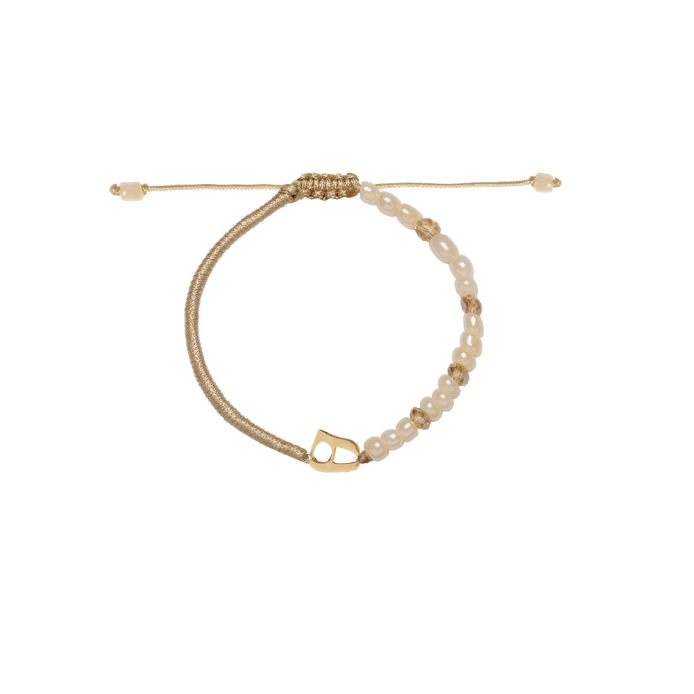 دستبند-بند-طنابی--ه-نیمانی دستبند هـ و بافت سنگ کرم