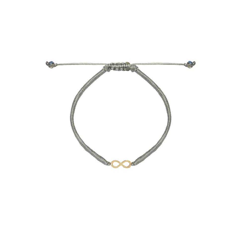 دستبند-بند-طنابی--و-بینهایت دستبند بی نهایت و بافت طوسی