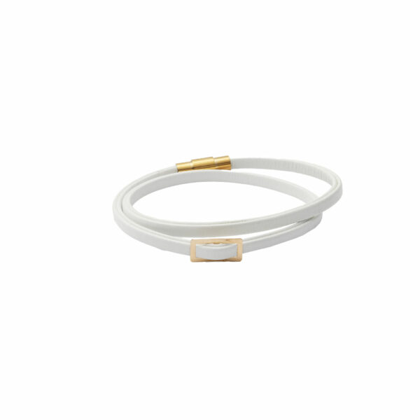 دستبند زنانه سفید LN601