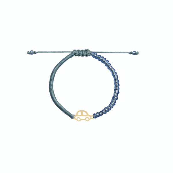 دستبند ماشین و بافت و سنگ آبی