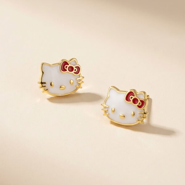 گوشواره کیتی مینایی کوچک