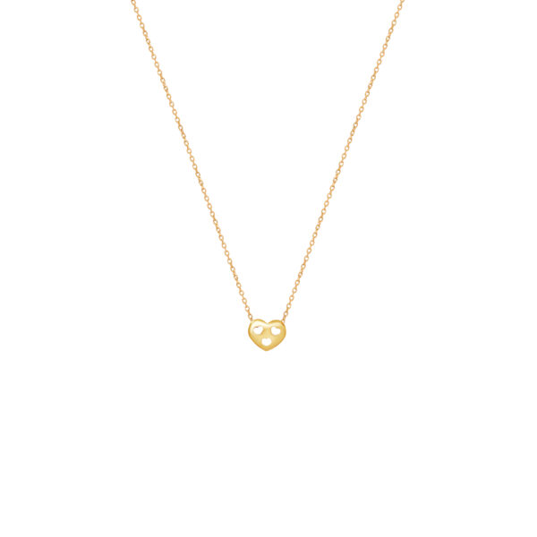 گردنبند قلب قلبی کوچک