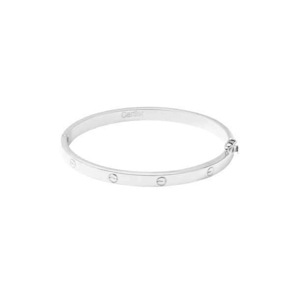 New Cartier Love bracelet white