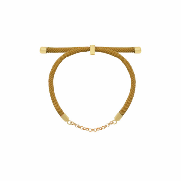 دستبند رولو و بند طنابی شتری